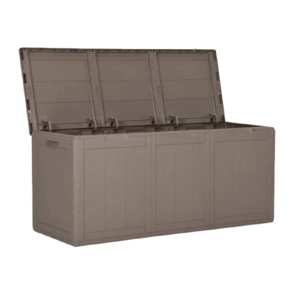 Outdoor Storage Box for Garden Use Made of Durable Plastic - 150 x 75 x 65