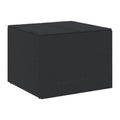 Storage Cube for Living Room in Black Polypropylene - 40 x 40 x 40