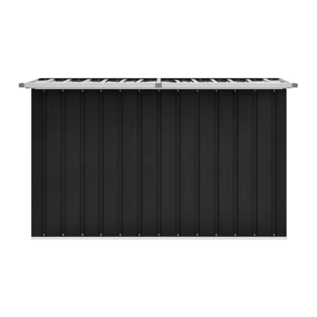 Outdoor Storage Shed for Garden Use Made of Galvanized Steel - 150 x 70 x 90